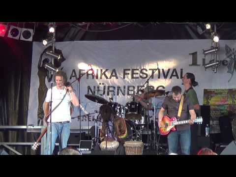 Lukki Lion & The Preservers - Live beim Afrika Festival, Nürnberg 15.06.2014
