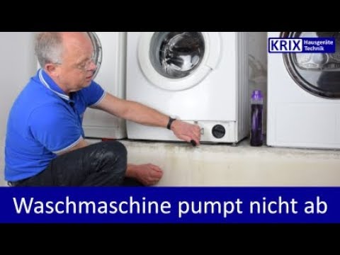 Washing machine door won't open, won't drain - Immediate help Miele, Siemens