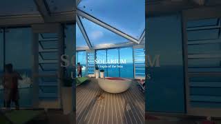 Solarium on Utopia of the Seas