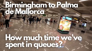 Flight from Birmingham to Palma de Mallorca - How much time we