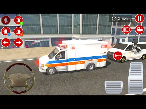 Ambulance Rescue Driver 2021 - Emergency Rescue Service Simulator - Android Gameplay