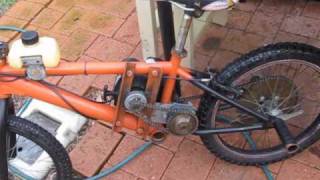 How I Built My Weed Wacker Bike