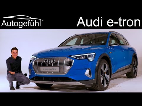 Audi e-tron REVIEW Premiere production car all-new Audi etron EV - Autogefühl