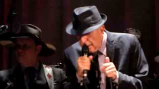 Amen Leonard Cohen Melbourne 2013-11-20