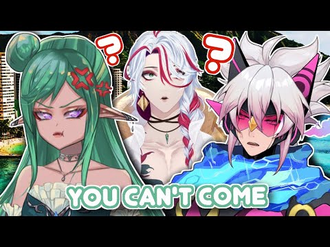 Sylla and Cy Yu wanna go on vacation, but... @CYYUVODS @GrizzlyPlaysYT @JubileeBaking