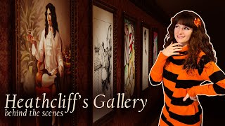 Heathcliff's Gallery: Talking about the paintings from his video!