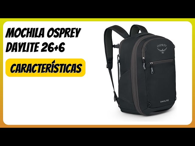 Vídeo relacionado con Osprey Daylite Expandable Travel Pack 26+6 Bolsa de viaje unisex Black O/S