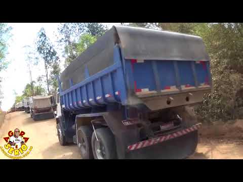 Sistema Produtor São Lourenço x Destruição da estrada da Laranjeira caminhões