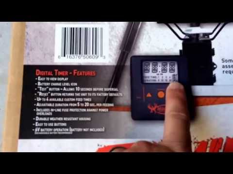 WildGame Innovations Deer Feeder Quick Set 225 Tripod Unboxing and Set Up Full Video