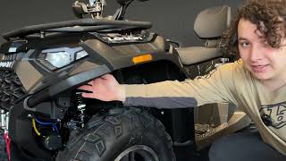 ОБЗОР НА КВАДРОЦИКЛ LONCIN XWOLF 550L