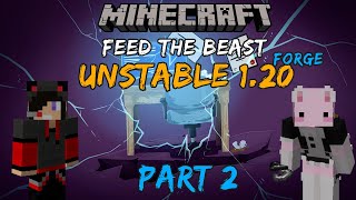 Summoning Demons with Occultism - Red and Blurr Play Minecraft FTB Unstable 1.20: Forge - Part 2