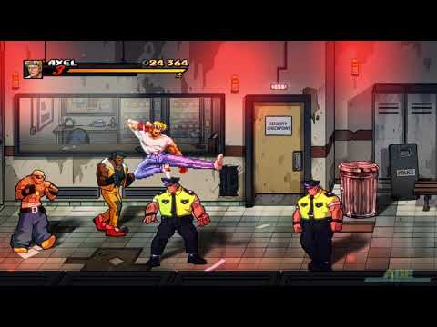 Streets of Rage 4 (PS4) Longplay - SOR2 Axel Playthrough (Hard Difficulty)