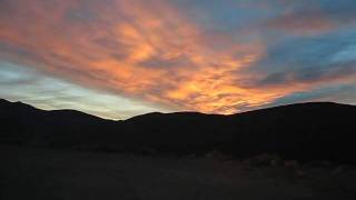 preview picture of video 'Aguereberry Point, Very Colored Sunset, by Car on Top of the Mountain, USA2007'