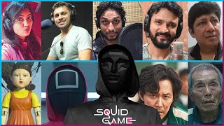 SQUID GAME Hindi Dubbing Artists
