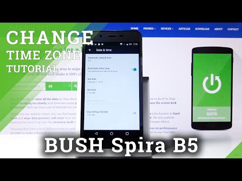 How to set Date and Time on BUSH Spira B5 – Easy Time Adjustment