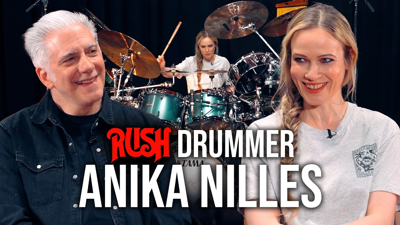 Anika Nilles: Getting To Know Rush's New Drummer - YouTube