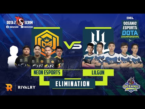 Neon Esports vs Lilgun - Oceanic Esports Dota Championships - Playoffs - Elimination - B03