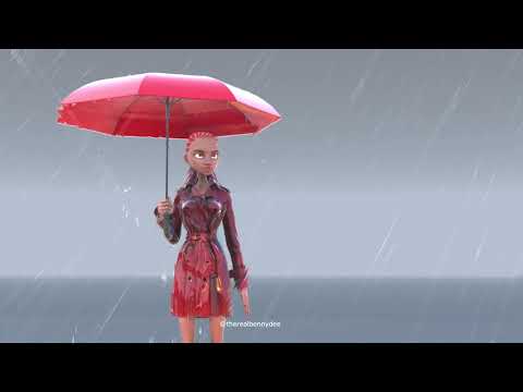 Virtual rain ☔ Real-time animation