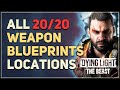 All Weapon Blueprint Locations Dying Light The Beast