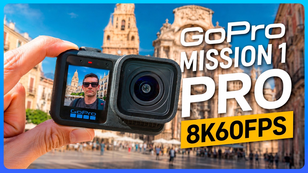 GoPro Mission 1 Pro: 8K60FPS, Open Gate y ¿adiós insta360 y DJI? 🔥
