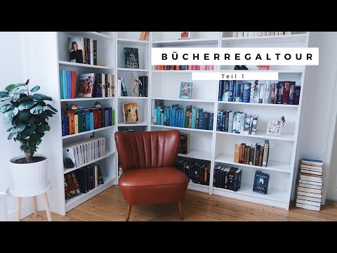 Bücherregaltour Teil 1.. Ich zeige euch alle meine Bücher 🤘🏼