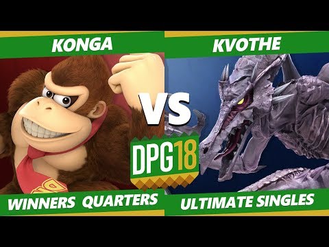Smash Ultimate Tournament - Kvothe (Ridley) Vs. Konga (Donkey Kong) DPOTG18 SSBU WQ