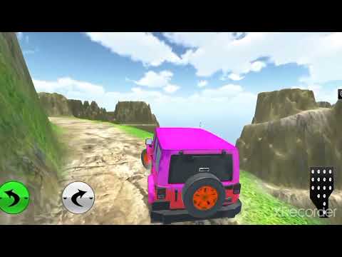 Jeep Driving Simulator Prado hill Drive  offroad jeep driving  simulator game play #7
