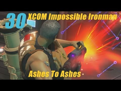 XCOM Enemy Within Impossible Ironman Let's Play - Part 30 Temples And Ashes [Base Defense]