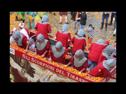 Storico Carnevale d'Ivrea 2017 - carro n.45 Gli Scorpioni del Tiranno