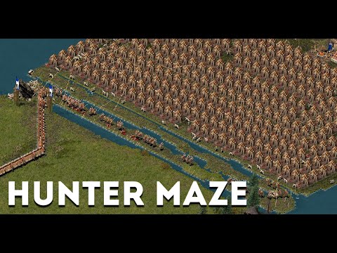 Stronghold HD but there are only hunters and doggies