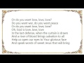 Cindy Morgan - God Is Love Lyrics