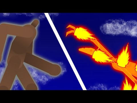 Fog Giant Vs Lava Crawler (Stick Nodes)