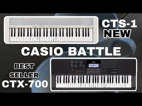 Comparing Sound Keyboard Casio CTX-700 dengan NEW CASIO Casiotone CTS-1 🎹 | Hawila Musik