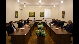 ԱԳ նախարար Զոհրաբ Մնացականյանի հանդիպումը Արցախի Խորհրդարանում