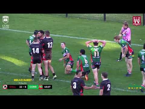 2018 IDRL 1st Grade Round 11 Highlights - Collegians vs Corrimal Cougars