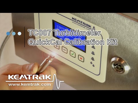 Calibration of the Kemtrak TC007 analyzer using QuickCal