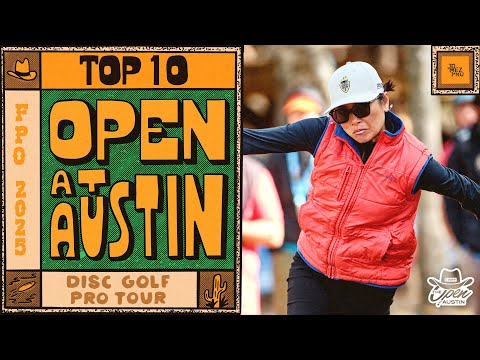 Top 10 FPO Shots from the 2025 Open at Austin | Jomez Disc Golf