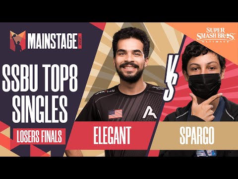 Elegant vs Sparg0 - SSBU Singles: Top 8 Losers Finals - Mainstage 2021 | Luigi vs Pyra