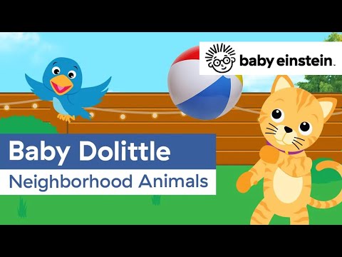 Neighborhood Animals | Baby Einstein Classics | Learning Show for Toddlers | Kids Cartoons
