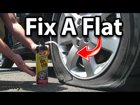Does Fix-a-Flat Really Work? (How Fix a Flat Tire)