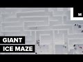 Maze Made Entirely of Ice is Record-Breakingly Big