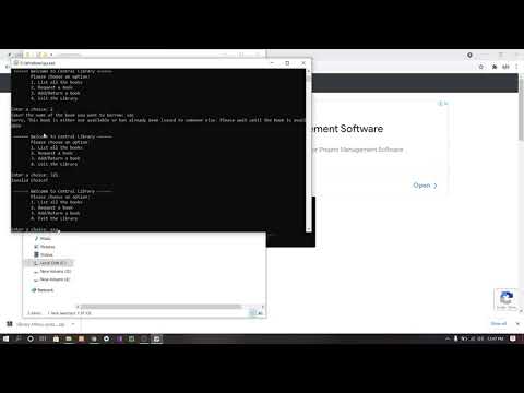 Library Menu System In Python With Source Code Source Code Projects