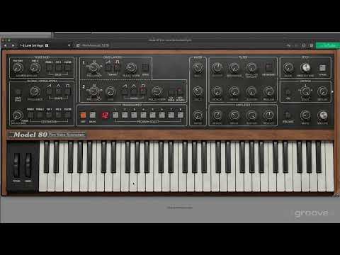 The Softube Model 80 Presets & Global Controls