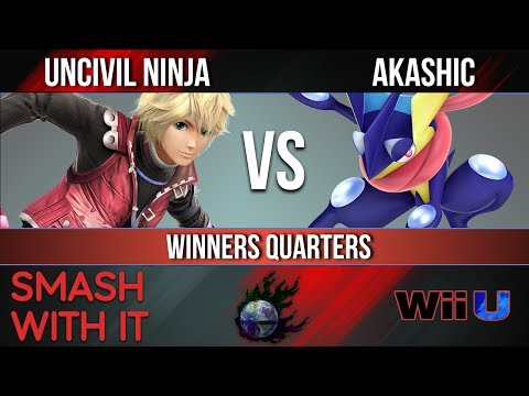 SWI 84 - Uncivil Ninja (Shulk) vs. Akashic (Greninja) - Winners Quarters - Smash Wii U