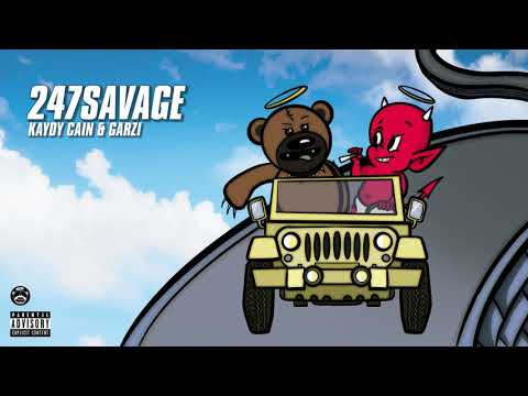 Kaydy Cain & GARZI - 247SAVAGE (Audio Oficial)