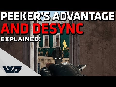 PEEKER'S ADVANTAGE & DESYNC EXPLAINED/DEMONSTRATION - PUBG