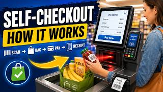 How a Self-Checkout Payment Terminal works