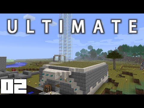 Hypnotizd - Minecraft Mods FTB Ultimate - SKELETON SPAWNER !!! [E02] (HermitCraft Modded Server)