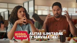 Golden Corral 2025 "Life is Messy Western" AYCE Wings, ESP