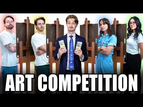 Four Artists Face Off in the Ultimate Art Competition